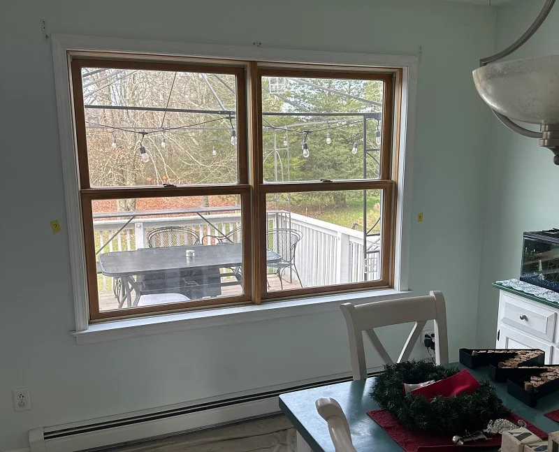 These windows leak cold air